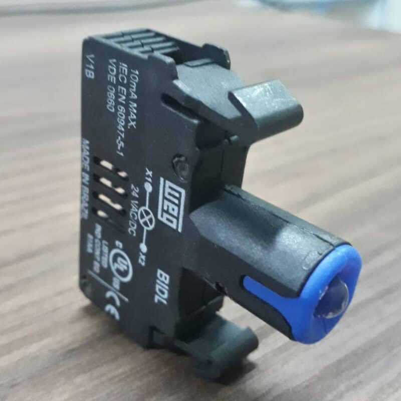 BLOCO ILUM.CSW-BIDL-4E26 AZUL 24VDC-10046716