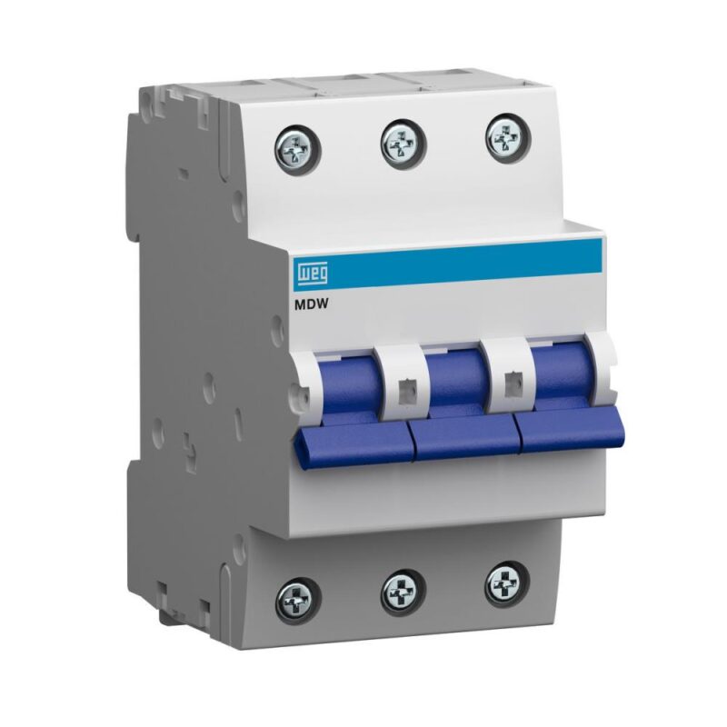 MINIDISJUNTOR MDW-C 4A 3P 230/400VCA C 10076393