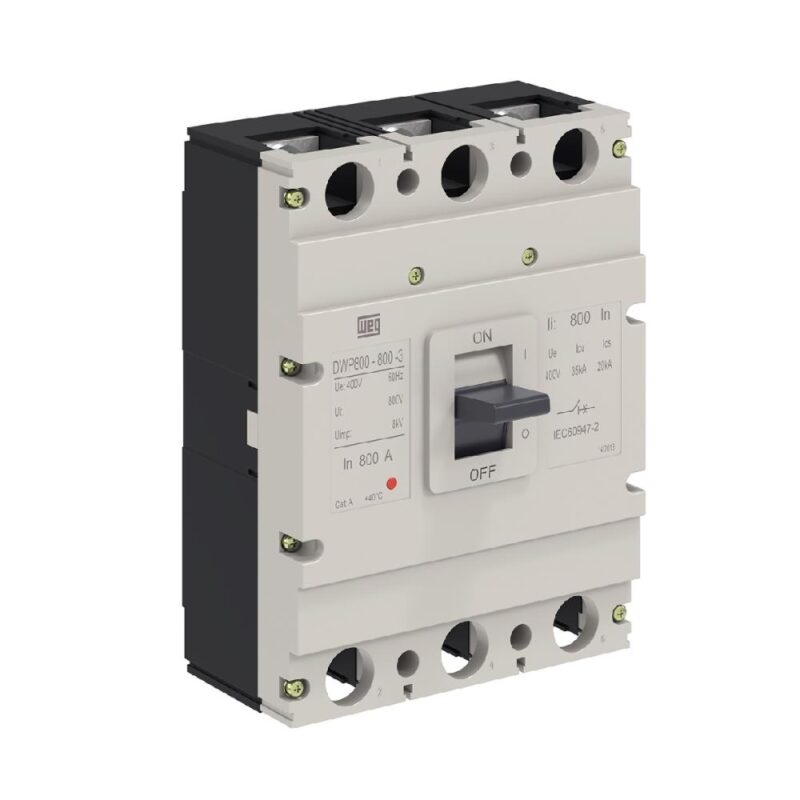 DISJUNTOR CX. MOLDADA DWP800 35KA (400VCA) 800A 3P C 14256868
