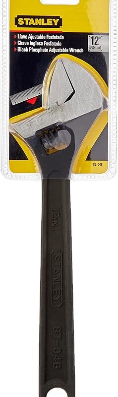 CHAVE AJUSTAVEL 12" SIMPLES C/87-048 STANLEY
