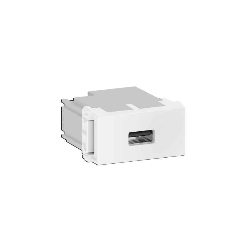MODULO TOMADA CARREGADOR KEYSTONE USB-A REFINATTO BRANCO C/15622481