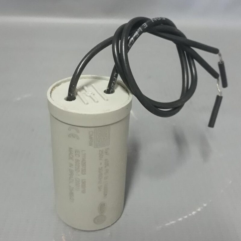 CAPACITOR FIXO C DIEL. CMRW 6UF 250V50/60HZ FIO 200MM C 10410091