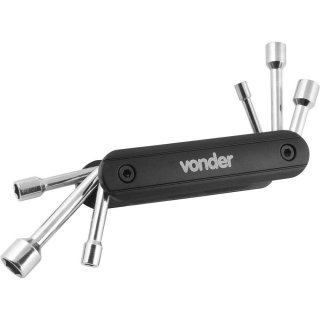 CHAVE CANHAO JG 5 A 12MM 6PC CRV VONDER C/3573512000