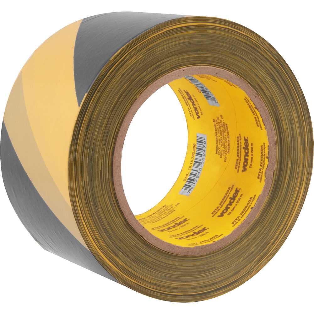FITA ZEBRADA S/ADESIVO 70MMX200MMVONDER C/1015702000