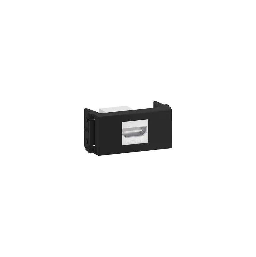 TOMADA DE COMUNICACAO HDMI REFINATTO PRETO C/ 15622556