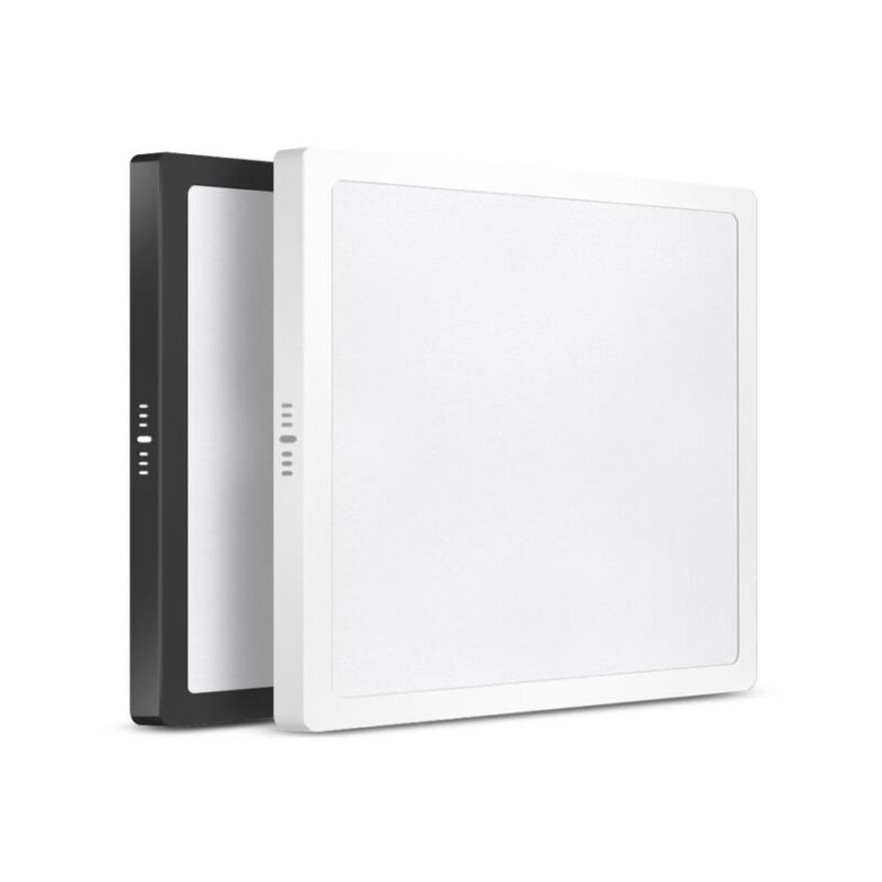 LUMINARIA SOBREPOR QUADRADA BRANCA FLAT LED 24W 3000K 275X275X24 LUMANTI