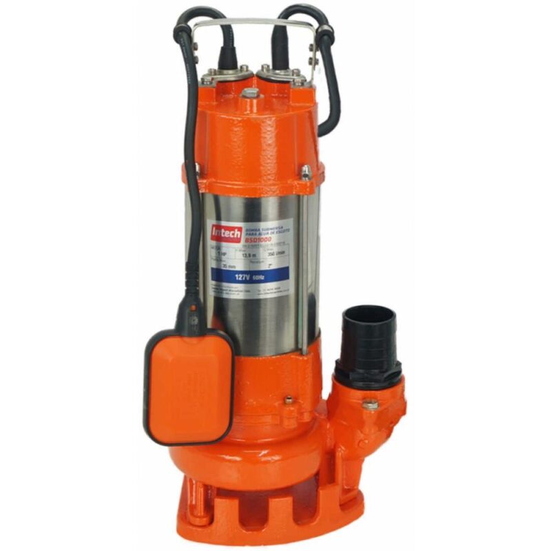 BOMBA AGUA SUBMERSIVEL BSD1000 - 220V 1HP INTECH