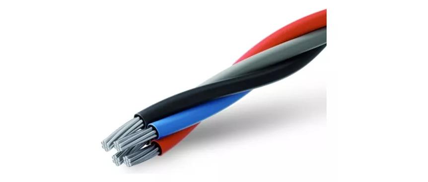 CABO MULTIPLEXADO ALUM QUADRUP 3X35+35MM 1KV