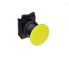BOTAO  CSW-BC3-WH COGUMELO PULSADOR AMARELO 22MM C/12882163