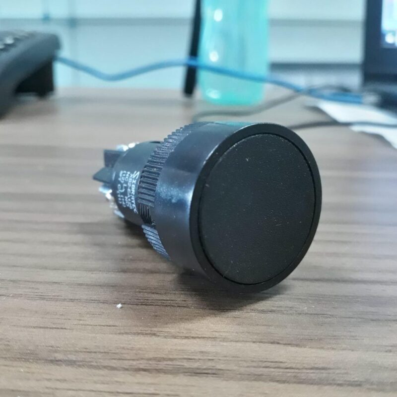 BOTAO IMP. XB2-EA125 PRETO MONOBLOCO REV-SIBRATEC