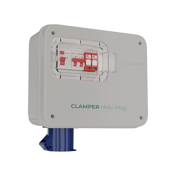 CLAMPER MOBI PLUG 220V 8KW C I M C/ MEDIDOR C/ 024052