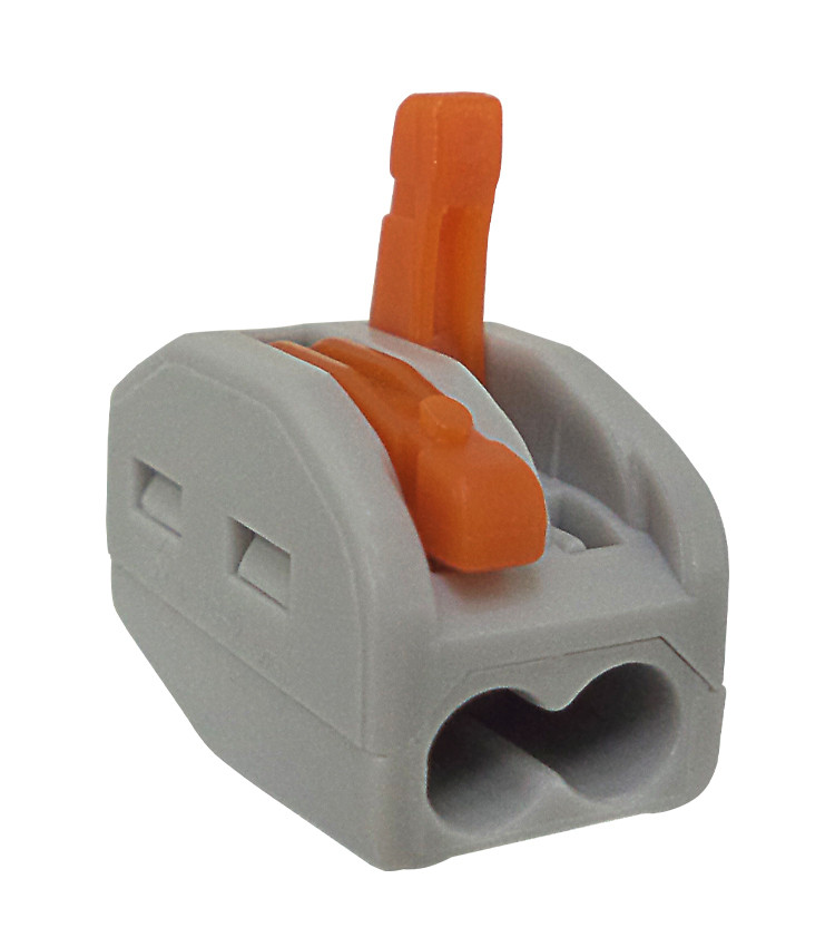 CONECTOR DE EMENDA AUTOM KV222-412-2VIAS P/CABOS 0,75 A 2,5MM
