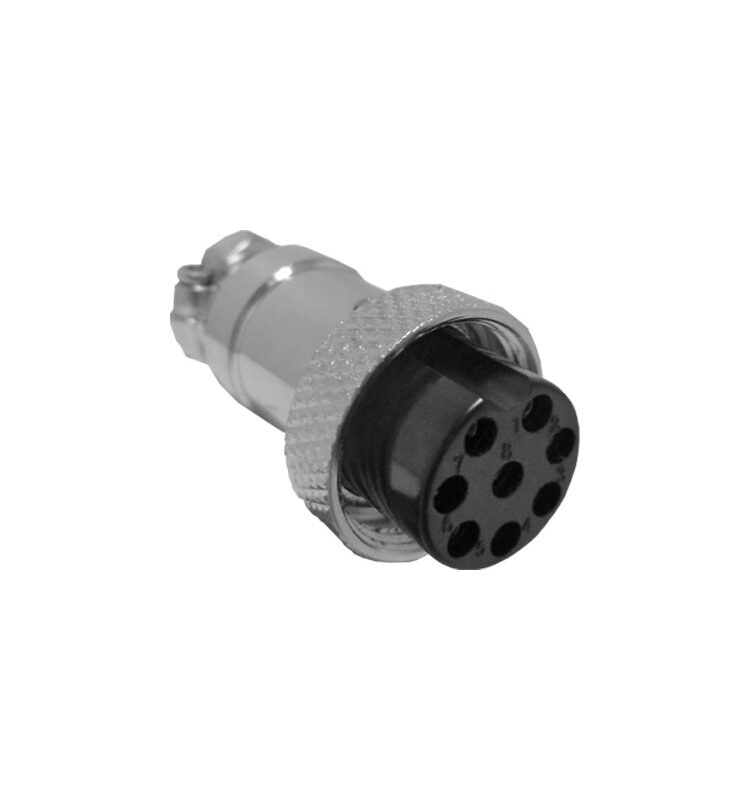 CONECTOR MIKE CIRCULAR FEMEA - 8 VIAS C/12002