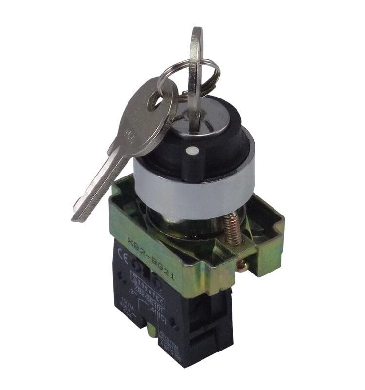 CHAVE SEL. XB2-BG21 2 POS. COM CHAVE - SIBRATEC