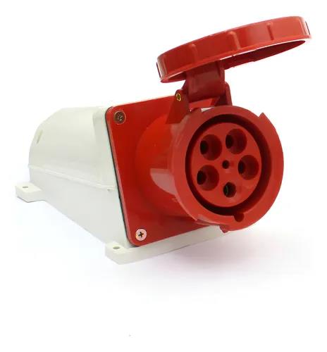 TOMADA IND. COBREPOR TSW125A 3P.N.T 6H 380-440VCA/