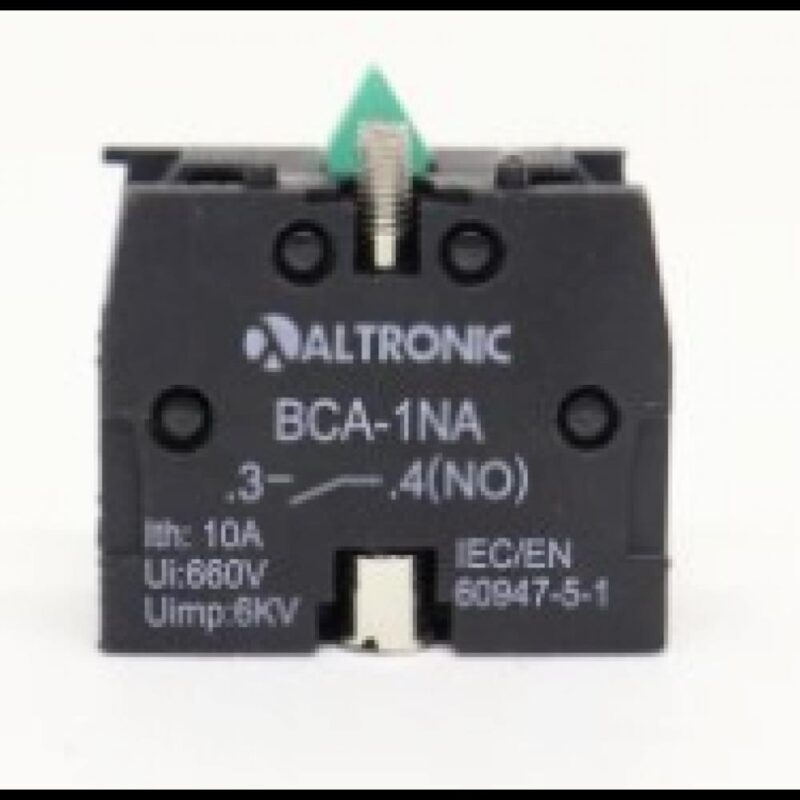BLOCO DE CONTATO 1NA P/BOTOEIRA DE COMANDO (BTA-CM;BEA;BDA;CCA)