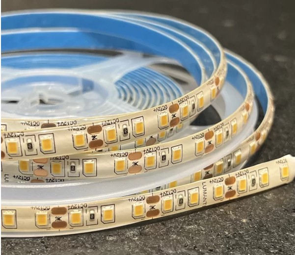 FITA LED 12V C/120 LEDS SMD 3000K 12W IP65 5MX8MM LUMANTI