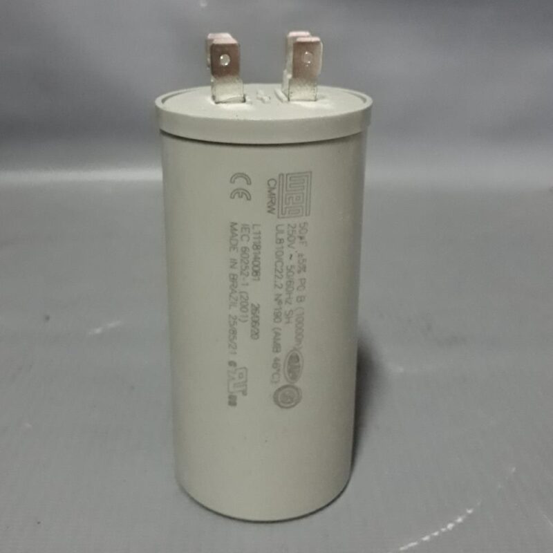 CAPACITOR FIXO C/DIELET. CMRW 50UF 250V50/60HZ DUPLO C/ 15655553