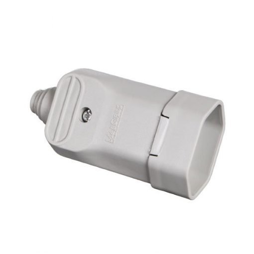 TOMADA 2P+T 20A TMD2-3 CINZA MARGIRIUS