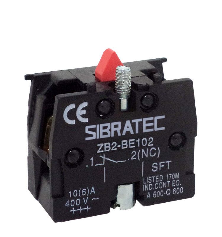 BLOCO DE CONTATO NF ZB2-BE102 SIBRATEC