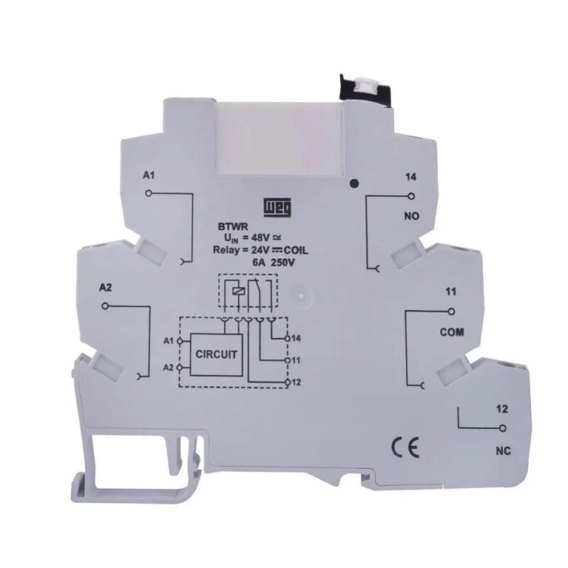 Relé De Interface Btwr 2Na 250VCA 220VCA/CC