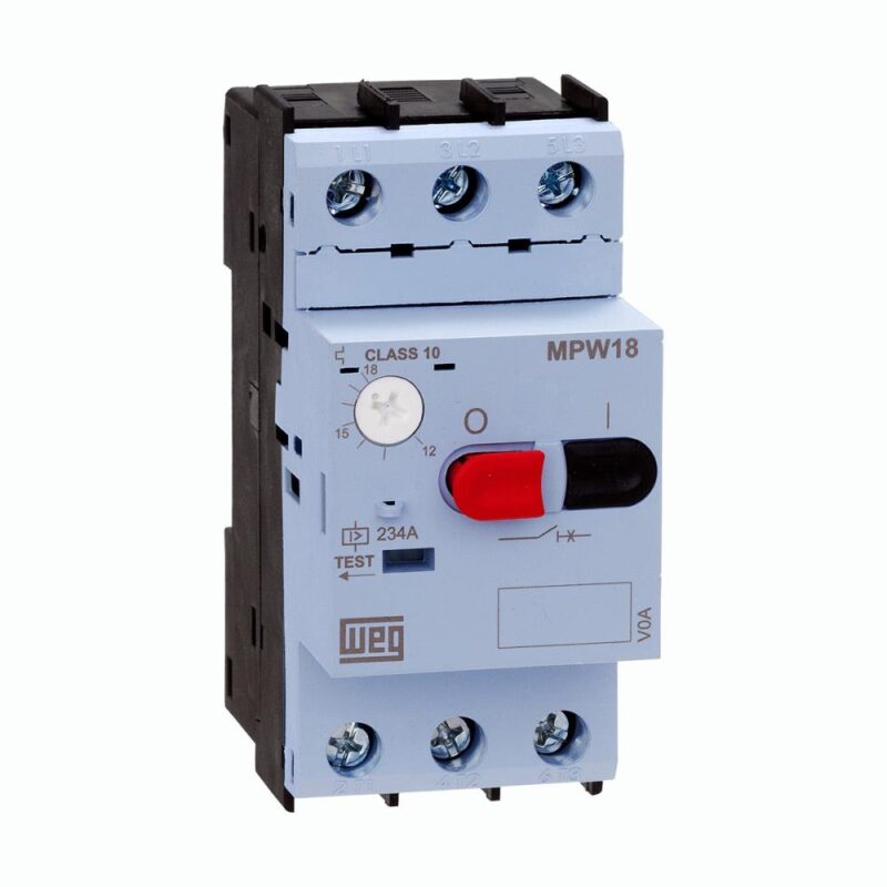 DISJUNTOR-MOTOR AZ MPW18-3-U010  AZUL 6,3-10A C 12429372