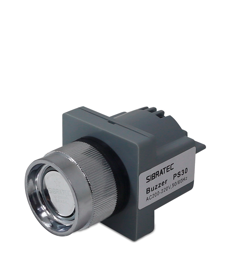BUZZER PS-30 220VCA 90DB FURACAO 30MM C/03962
