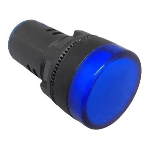 SINALEIRO LED 22MM-12VCA/VCC AZUL ALTRONIC