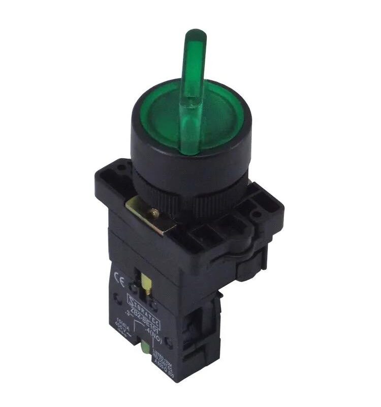 CHAVE SEL. ILUM.XB2-EK2361 VD 2 POS.220V 1NA