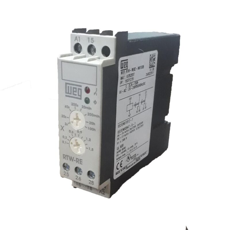 RELE ELETRON.TEMP.RTW-RE 2NAF0-2S-150H24-240V50 C-10753337 WEG