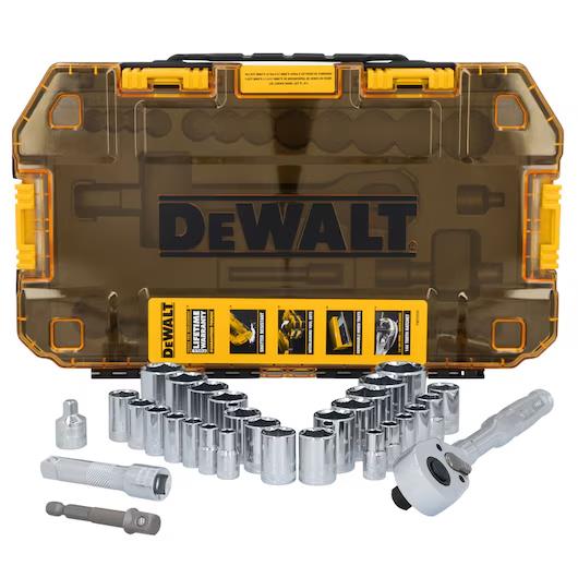 JOGO FERRAMENTAS MEC TOUGHSERIES 30PC C/DWMT45412 DEWALT