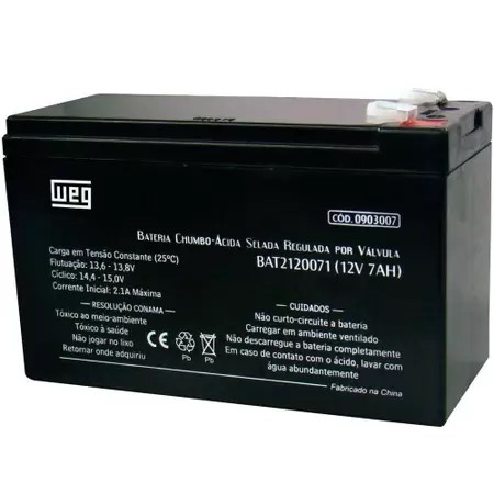 BAT. NOBREAK ACUMUL. ELET. BAT2120091 12V 9AH C 13714063