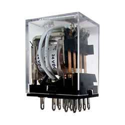 RELE MINI INDUSTRIAL 14P 4C RV 5A 24VCC LUKMA