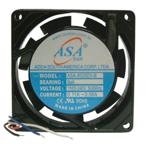 MICROVENTILADOR MOD.ASA-8025 HB-24(80X80X25)24VC S