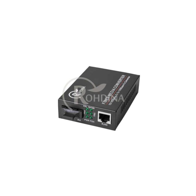 CONVERSOR DE MÍDIA FAST ETHERNET 10/100MBPS