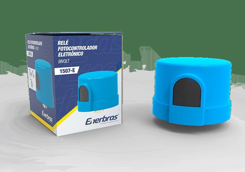 RELE FOTOCONTROLADOR ELETRONIC 10A BIVOLT 1507-E ENERBRAS