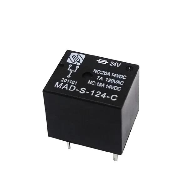 RELE MINIATURA DE POTENCIA MAD-S112-C 12VDC CAPACIDADE 10A-120VCA C/10913