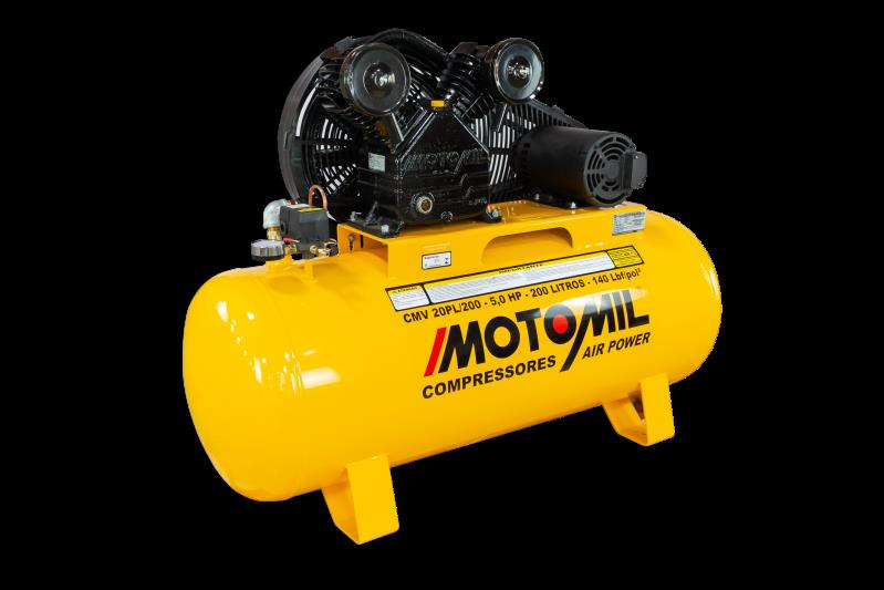 CMV-20PL/200 COMPRESSOR AIR POWER 140LBS C MOTOR 5CV TRIF. 220/380V