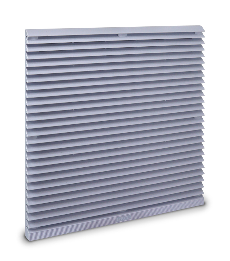 VENEZIANA P/ VENTILADOR 18X18 E 20X20CM C FILTRO SIBRATEC C/011835