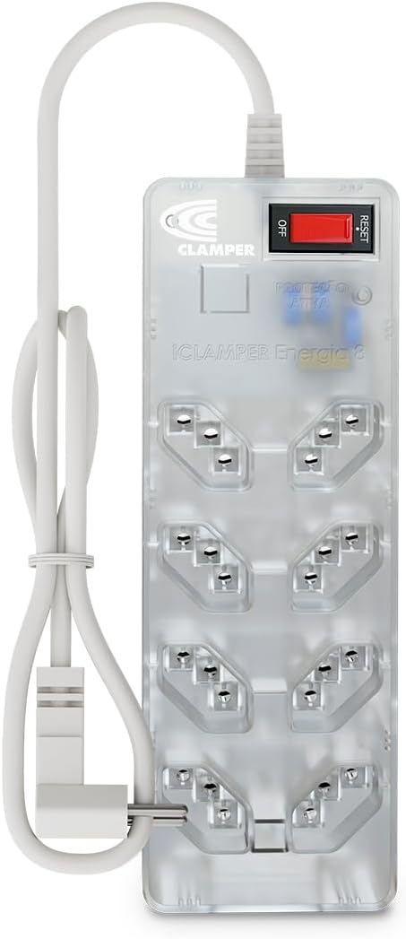 Clamper Energia 8 Transparente LCF