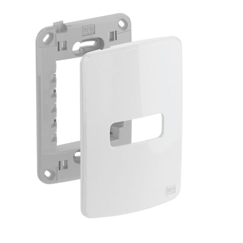 PLACA E SUPORTE 4X2 1 POSICAO COMPOSE C 13295536