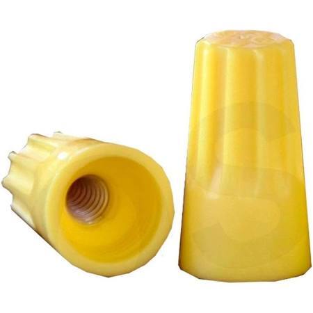 CONECTOR DE TORCAO S-P4 AMARELO P/CABOS 2,5MM A 10MM