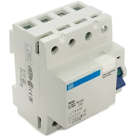 INTERRUPTOR RESIDUAL DR RDW 300MA 100A 4P 230/400VCA C 10075765