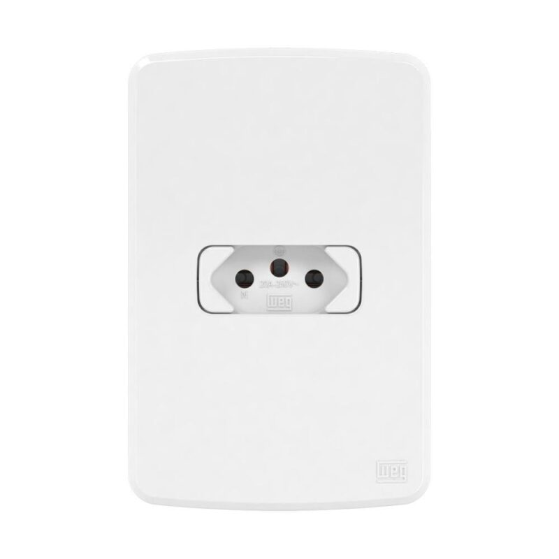 1 TOMADA 2P+T 20A/250V C PLACA 4X2 + SUP. COMPOSE C 13272664