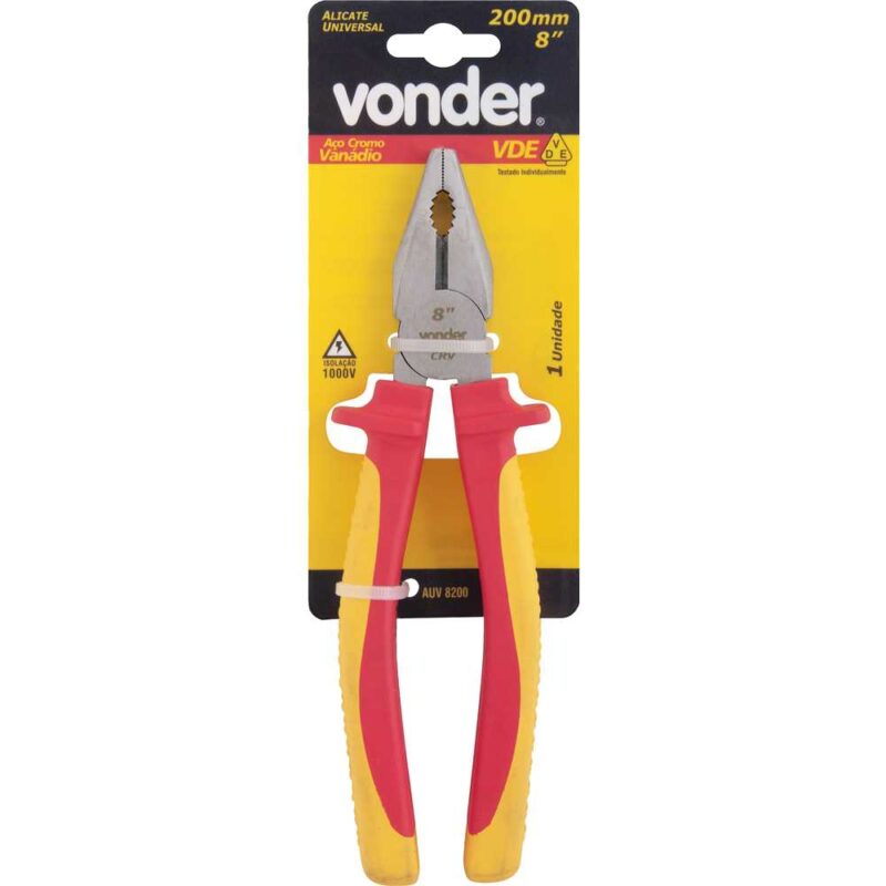 ALICATE UNIVERSAL 200MM CRV VDE VONDER C/3626082000