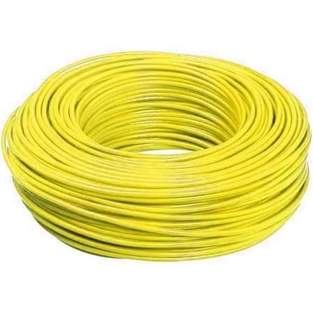 CABO FLEXIVEL 2,5MM2 - AMARELO, 750V, MT