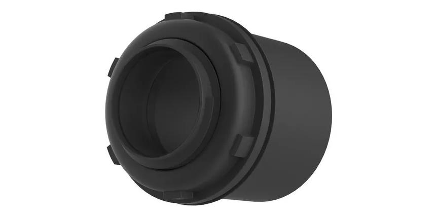 CONECTOR BOX RETO 3/4" PRETO INPOL