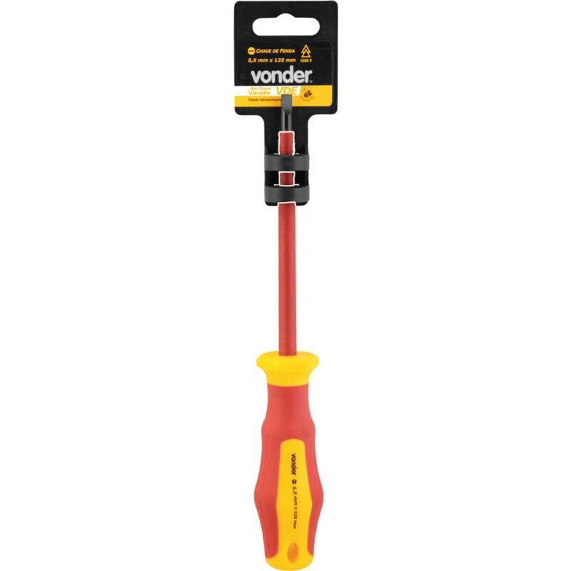 CHAVE FENDA 5,5X125MM VDE VONDER C/3554055125