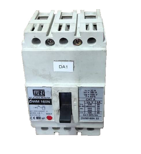 DISJUNTOR DWM160N - 32-3 - WEG C 35500467