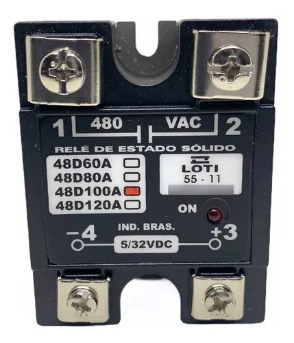 RELE DE ESTADO SOLIDO 5/32VDC 48D100 - 100A
